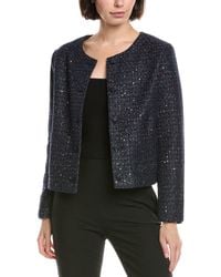Nanette Lepore - Tweed Cardigan - Lyst