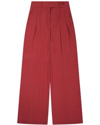 Alberta Ferretti - Wide Leg Trousers - Lyst