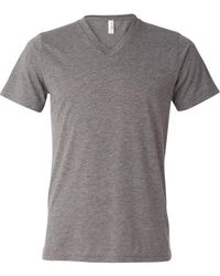Bella Canvas - Triblend V-Neck Short Sleeve Tee - Lyst