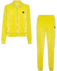 Philipp Plein - Tracksuit: Zip-Up Jacket + Jogging Pants Stones - Lyst