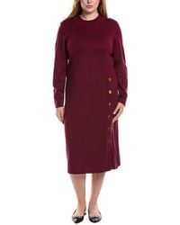 MISA Los Angles - Eyelet Midi Dress - Lyst