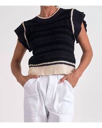 Elan - Sweater Cap Sleeve - Lyst