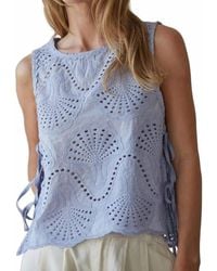 By Together - Lowen Eyelet Top - Lyst