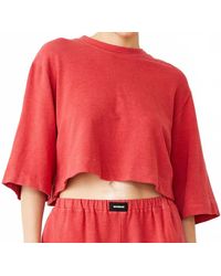 Monrow - French Terry Oversized Top - Lyst