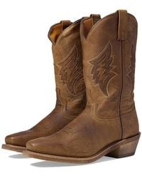 Laredo - Nico Leather Square Toe Mid-Calf Cowboy Boots Zogg2072 - Lyst