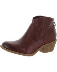 Söfft - Alsley Leather Almond Toe Ankle Boots - Lyst