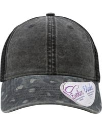 Infinity Her - Printed Visor With Mesh Back Cap - Lyst