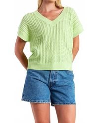 Brodie Cashmere - Spring Stitch Tee - Lyst