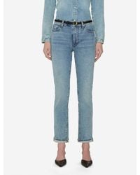 FRAME - The Borrowed Dolly Jeans - Lyst