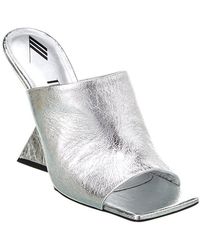 The Attico - Cheope Leather Mule - Lyst