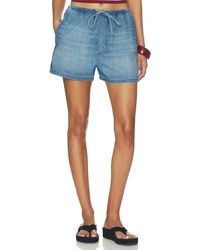 Amo Denim - Simone Denim Short - Lyst
