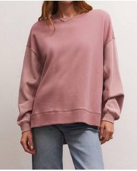 Z Supply - Colorblocked Modern Weekender Sweatshirt - Lyst