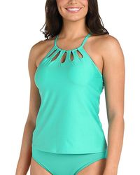 24th & Ocean - Solid Tankini Top - Lyst