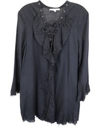 IRO - Mini Bell Sleeve V-Neck Dress - Lyst