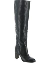 Free People - Dakota Leather Tall Knee-high Boots - Lyst