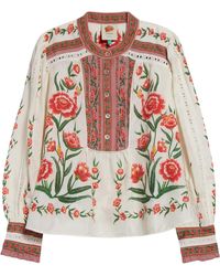 FARM Rio - Off- Ainika Delicate Blouse - Lyst