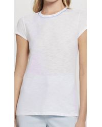 Goldie - Contrast Stitch Ringer Tee - Lyst