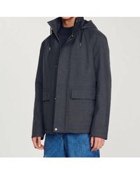Sandro - Parka Tech Coat - Lyst