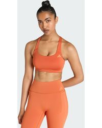 adidas - Optime Workout Medium Support Bra - Lyst