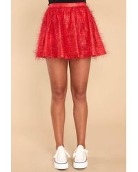 Queen Of Sparkles - Tinsel Skort - Lyst