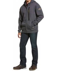 Ariat - Rebar Workman Full Zip Hoodie - Lyst
