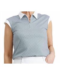 Abacus Sportswear - Lily Sleeveless Polo - Lyst