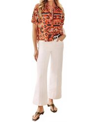 Kut From The Kloth - Meg High Rise Front Pin Tuck Wide Hem Pants - Lyst