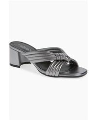 Cordani - Imani Metallic Slide Sandal - Lyst