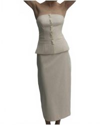 Marlies Grace - Olivia Strapless Top - Lyst