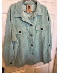 Zenana - Button Down Jacket - Lyst