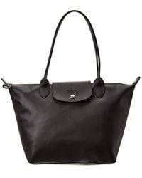 Longchamp - Le Pliage Xtra Medium Leather Long Handle Tote - Lyst