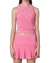 Nia - Lucerne Terry Tank Top - Lyst