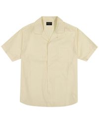 Goodlife - Clothing Camp Collar Linen-blend Shirt - Lyst