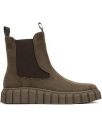 Xti - Comfort Chelsea Suede Booties Refresh Collection By - Lyst