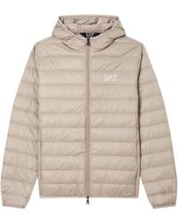 EA7 - Packable Down Jacket - Lyst
