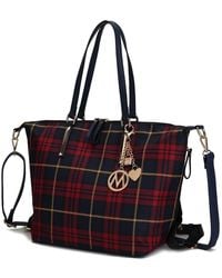 MKF Collection by Mia K - Layla Tote And Backpack For Multicomparment - Lyst