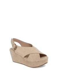 Chocolat Blu - Wim Platform Wedge Sandal - Lyst