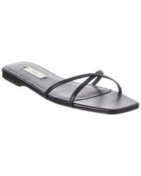 TOTEME - Crossover Leather Sandal - Lyst