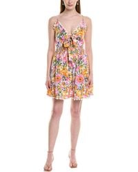 JLuxe - Tie Back Mini Dress - Lyst