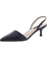 French Connection - Faux Leather Burnished Slingback Heels - Lyst