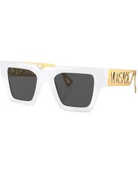 Versace - Ve 4431 401/87 50mm Square Sunglasses - Lyst
