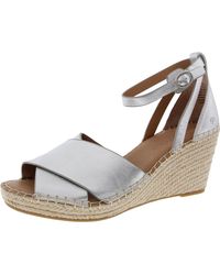 Gentle Souls - Charli Leather Sandal Wedge Heels - Lyst