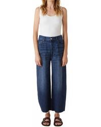 Le Jean - Nomad High Waist Crop Wide Leg Jeans - Lyst