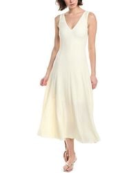 Rag & Bone - Lou V-Neck Midi Dress - Lyst