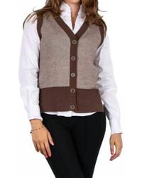Marble - Relaxed Fit Cottton Vest - Lyst