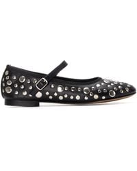 Xti - Mary Jane Studded Ballet Flats By - Lyst