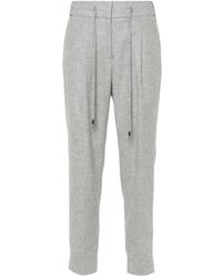 Peserico - Tapered Trousers - Lyst