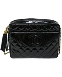 Chanel - Camera Patent Leather Shoulder Bag (pre-owned) - Lyst