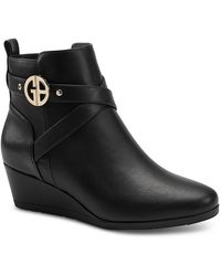 Giani Bernini - Cherie Faux Leather Booties Ankle Boots - Lyst