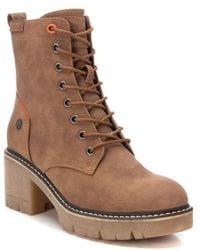Xti - Lace-Up Booties By - Lyst